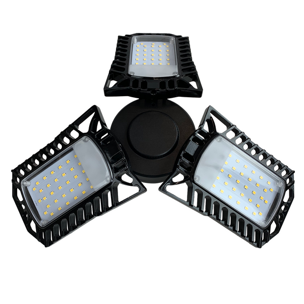 Living Glow 6,000 Lumen Daylight LED Multi-Directional Garage Ceiling Lights